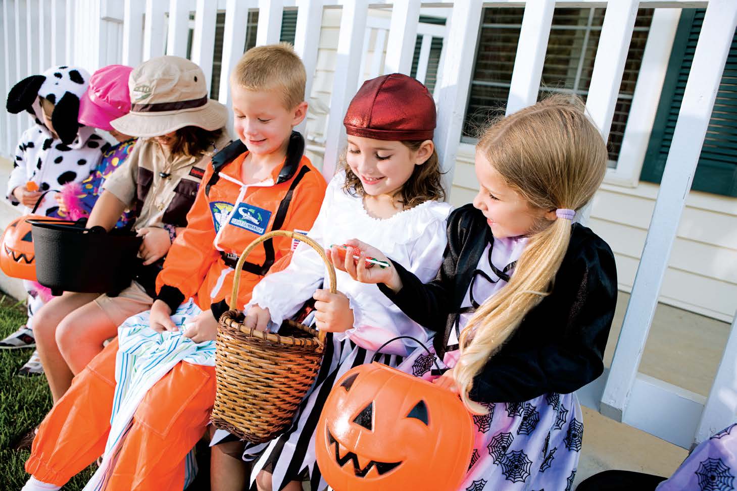 official rules regarding trick-or-treating.