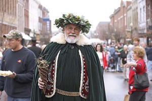 Approximately 200 reenactors garb themselves in 19th century regalia, including some who dress as Charles Dickens’ iconic characters. (Photo provided)