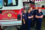 Nashville Fire Department reaches out to the public on various forms of social media including to publicize recruiting efforts.