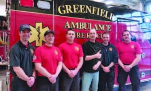 Greenfield, Wis., firefighters and paramedics were pleasantly surprised when the gentleman they took to the hospital with a cardiac emergency walked into their station one day
