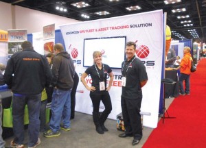 GPS Insight employees welcomed guests to the WWETT exposition floor at last year’s conference (Photo by Chris Smith)