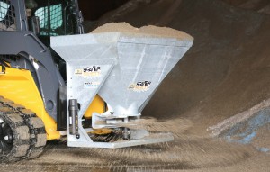 The HLA ScatterShot broadcast spreader makes short work of spreading tasks. Made of durable, galvanized steel, the internal agitators prevent materials from clumping or building up, and you get the most out of every load. (Photo provided by HLA)