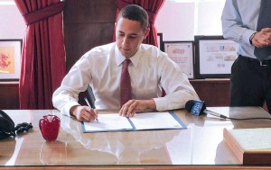 Ithaca, N.Y., Mayor Svante Myrick was the youngest African-American elected in United States history when he took office in 2012. While campaigning door-to-door, Myrick repeatedly heard concerns about sidewalks: When elected, he and City Attorney Ira Lavine developed a program that greatly improved them. (Photo provided)