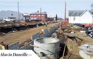 The Fairchild Overpass in Danville, Ill., is an example of how to create a successful project through cooperative partnerships. Everyone involved worked hand-in-hand to control costs and balance priorities. Total project construction cost was only 1.2 percent over project award. (Photo provided)