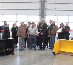 An $8 million, 47,000-squarefoot public works operations facility was built in 2011 within the public works campus. It houses public works operations and maintenance staff, plus equipment. (Photo provided)