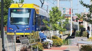 The Central Corridor Light Rail Transit project was an 11-mile line connecting downtown St. Paul with downtown Minneapolis and running down the middle of an arterial street.
