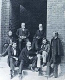Davidson, N.C., was settled in 1837 when Davidson College — now Davidson University — located there. Pictured are a few members of Davidson’s faculty in 1873, six years before the town’s first municipal council was organized.