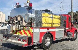 Folding Frame Tank Racks made by Husky Portable Containment feature stainless steel construction with a manual release mechanism.