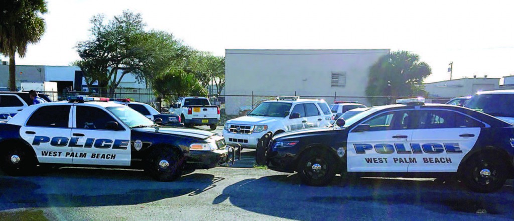The Ford Police Interceptor Sedan, above right, includes key safety features like side protection and cabin enhancement architecture. Safety cell construction, which helps direct the force of a collision around the occupant compartment using ultrahigh- strength boron steel, high-strength aluminum alloy and advanced plastics, is also always improving. (Photo provided)