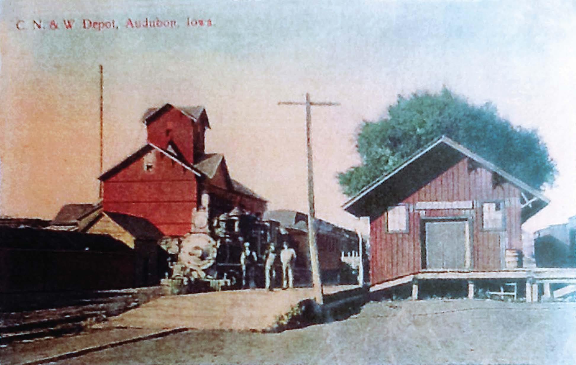 Chicago, Rock Island and Pacific Railroad Audubon, Iowa The Municipal