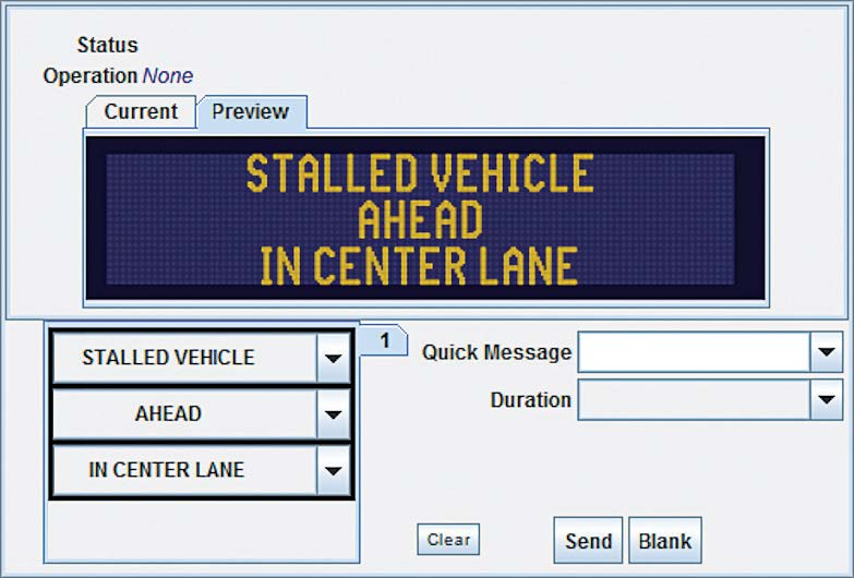Dynamic message road signs The Municipal