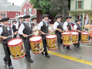 The Camden Continentals Fife and Drum Corps set the pace and ring a historical note at the annual Springfi eld Fourth of July parade. (