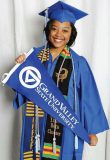 A Grand Valley State University graduate and Kalamazoo Promise recipient. (Photo provided)