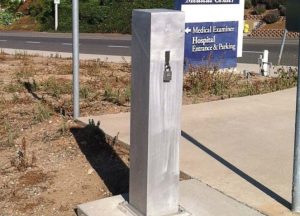 A water sampling station in Ventura County, Calif., is sealed to protect it from damage, tampering and contamination. (Photo provided)