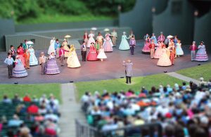 As one of America’s first great composers, Stephen Foster’s life is the subject of a summertime musical, “The Stephen Foster Story.” It is Bardstown’s largest summer attraction and is held at an amphitheater at My Old Kentucky State Home Park. (Photo provided by Bardstown Tourism)