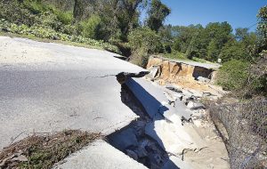Hurricane Matthew left its mark in parts of U.S. — including Florida, Georgia, South Carolina and North Carolina — displacing residents and damaging infrastructure. Like Raeford, N.C., shown, Princeville, N.C., found its roads damaged. (Shutterstock.com)