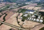 An aerial shot above Lancaster shows the bypass directing traffic away from the city. (Photo provided)