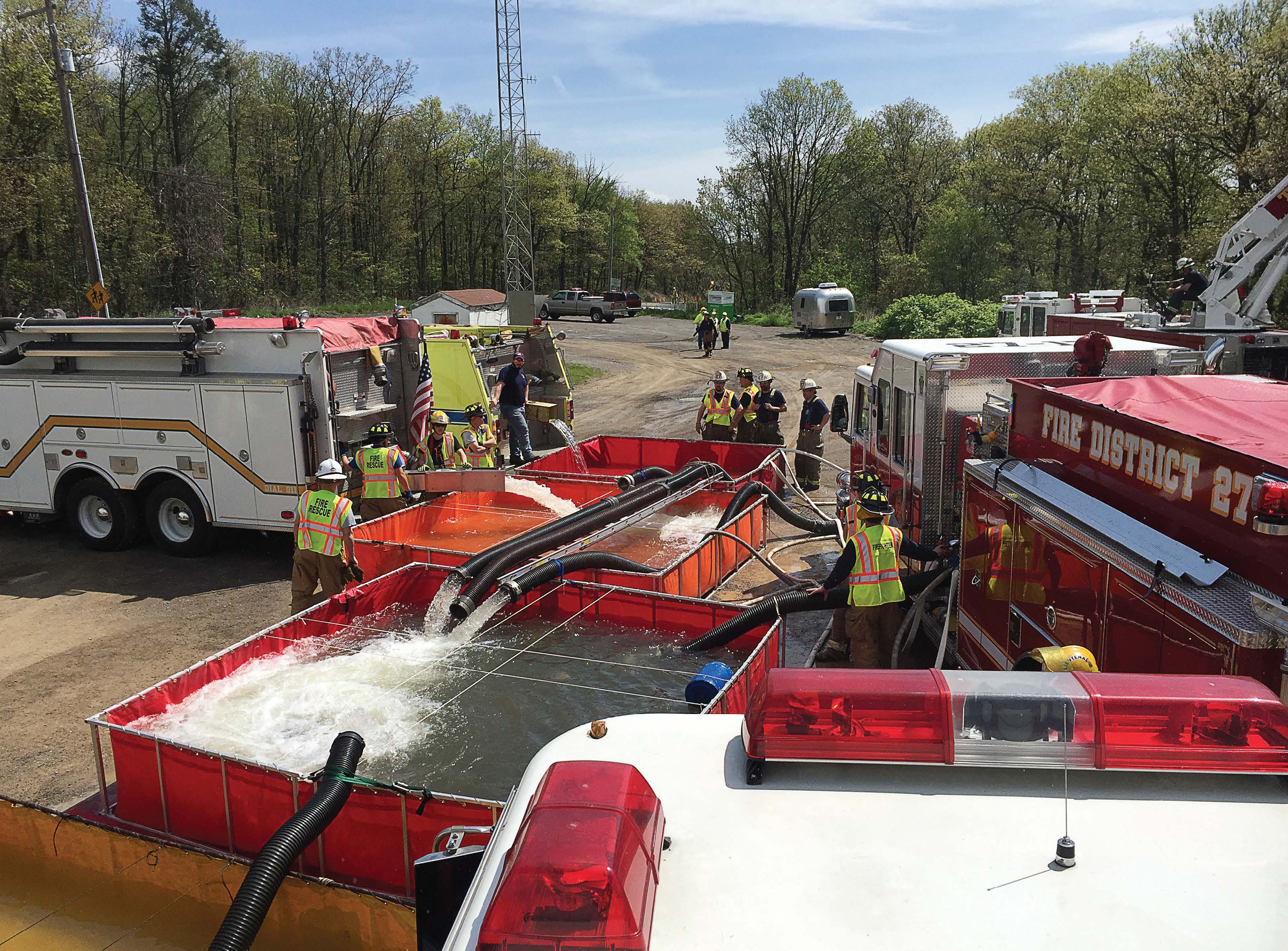 Preplanning vital to using static water sources The Municipal