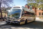 The bus that operates between Seneca and Clemson University reached a national milestone of 100,000 miles of uninterrupted service. The electric buses can stay on the road longer because they are on fast chargers that can have the bus up and running in six minutes and traveling for 30 miles before the next recharge. (Photo provided)