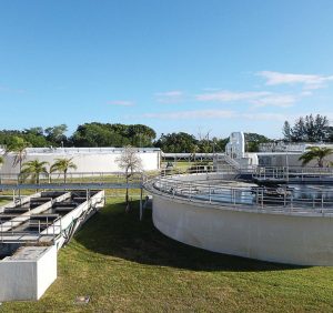 Wellington, Fla.’s, water reclamation facility is located on a very small property, 25 acres, and has a treatment capacity of 6.5 million gallons per day. (Photo provided by Bryan J. Gayoso)