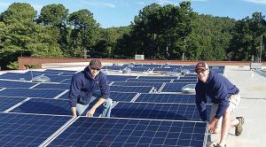 As Charlottesville continues transitioning to solar power, it also seeks out other means toward energy conservation and efficiency in buildings. (Photo provided)