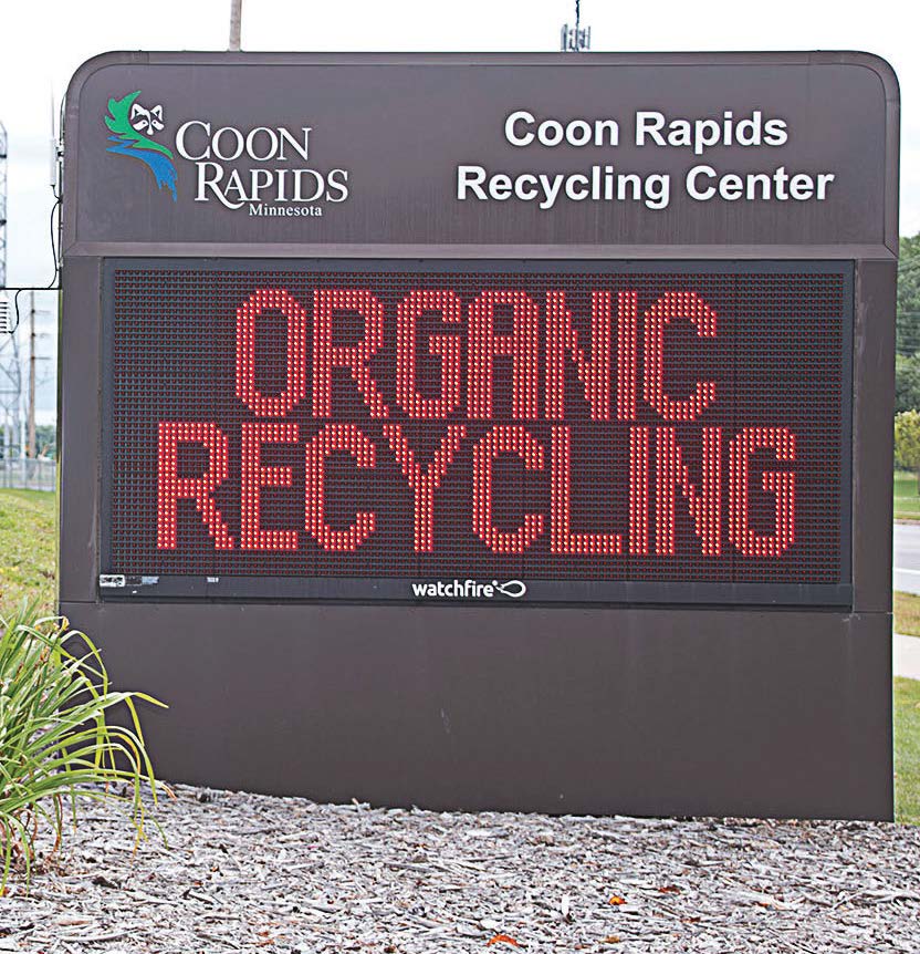 Coon Rapids, Minn.’s, extensive recycling program is one of the factors for which it was recognized, receiving the American Public Works Association’s Sustainability Practices Award in 2016. (Photo provided)