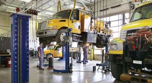 Milwaukee installs the same equipment on almost all its trucks to make it easier for its technicians to make repairs. (Photo provided)