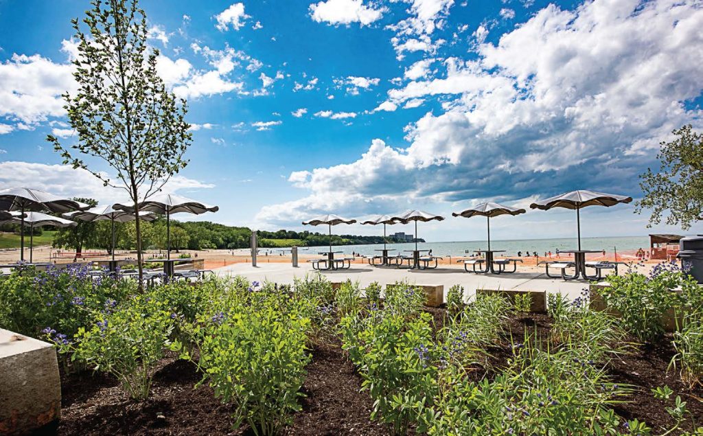 Cleveland Metroparks’ new Edgewater Beach House offers breathtaking views of Lake Erie. (Photo provided by Cleveland Metroparks)