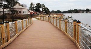 Pictured is the Haven Creek’s elevated boardwalk in Virginia. With sea levels on the rise, states and localities will have to plan accordingly when it comes to coastal projects. (Photo provided)