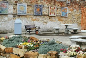 Pocket Park in Batesville, Ark., is a unique park space created out of an empty lot where a building had burned. Equipped with stage and electrical outlets, it serves as a free community event space for nonprofits and civic groups. It is also the location of the farmer’s market. (Photo provided)