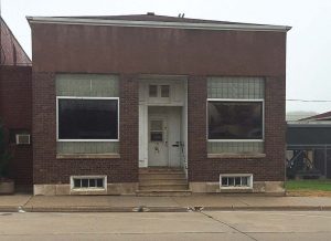 This city-owned building in Preston, Iowa, had been vacant for years and will be undergoing remodeling efforts throughout November to become a business incubator thanks to grant funding through the Iowa Department of Natural Resources. As the former clerk’s office, Preston was plotted around it, making it important to improve the building. (Photo provided)