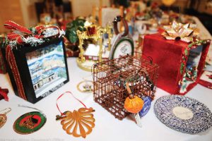 As there aren’t many design limitations, a wide variety of unique ornaments are submitted for people to admire. From 3D to traditional, each ornament has a piece of its home embellished in it. (Photo provided by Michaele White, offi ce of the governor)