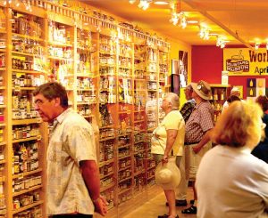 The museum has more than 6,000 different original mustard containers on display. The museum also hosts a tasting bar in the gift shop where patrons can sample more than 400 flavors of mustard. (Photo provided)