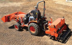 Since Land Pride is owned by Kubota Tractor Corporation, municipalities can save time and money when it comes to purchasing a tractor implement package that will meet their needs. (Photo provided)