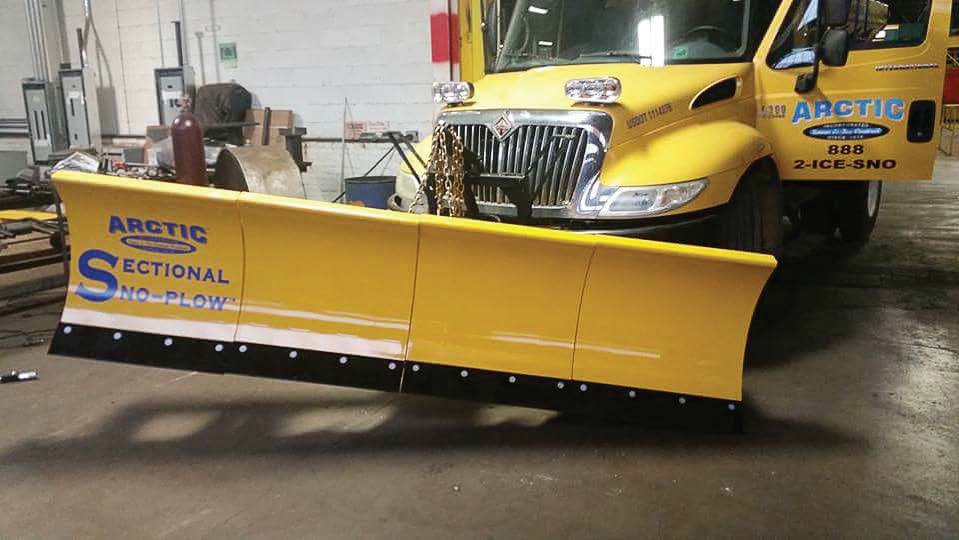 The power-angled Arctic Sectional Sno-Plow™, new for 2017, offers municipalities an exciting alternative to their standard plows with never before seen performance, safety and cost savings benefits.