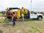 Vac-Tron's UCF AIR 373 SDT trailer vacuum excavator