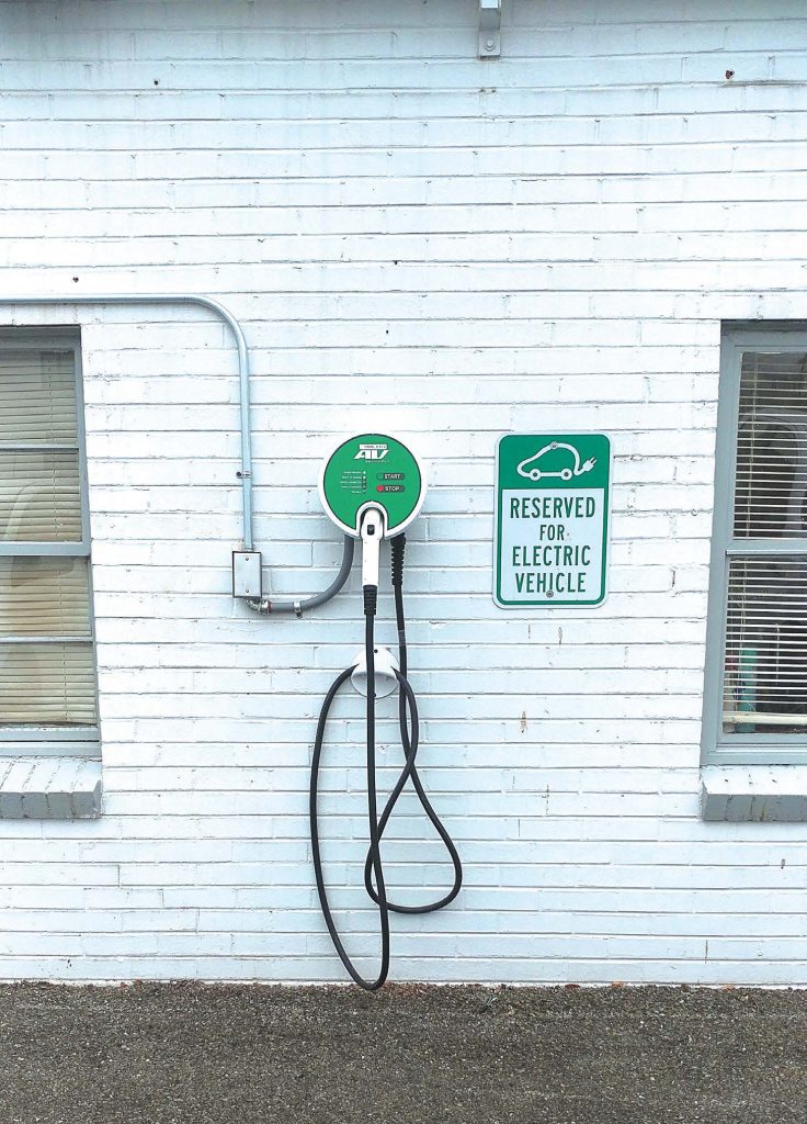 With 12 electric cars currently in use, the city of Roanoke, Va., has installed charging stations to keep them going. If the program continues to show promise, the city may increase the number of electric vehicles to as many as 20. (Photo provided)