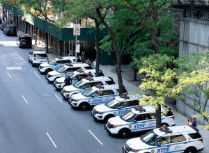 The New York City Police Department strips its vehicles before they go to auction as the department always needs spare parts on hand. (Shutterstock.com)
