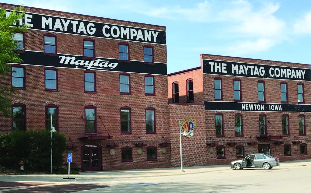 Maytag had been a major employer in Newton, Iowa, for decades, oft en employing generations of family members. When it left , Newton sought out other companies to fill its void. (Photo provided)