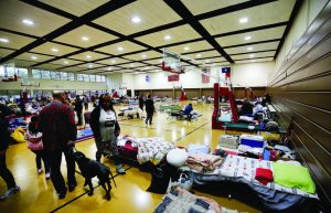 Some local buildings can double as storm shelters, such as schools. Pictured is Lone Star College-North Harris in Houston, Texas, which became a shelter after Hurricane Harvey. (Shutterstock.com)