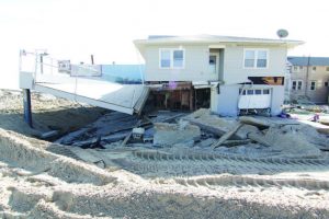 Structures along the coast of Seaside Heights, N.J., suffered damage from the winds that came with Hurricane Sandy. City officials knew to start documenting damage and expenses from the first minute the storm came so that they could be reimbursed from FEMA. The state passed a FEMA audit and Seaside Heights officials feel confident they will as well, but for now, they are still turning in requests for reimbursement. (Photo provided)