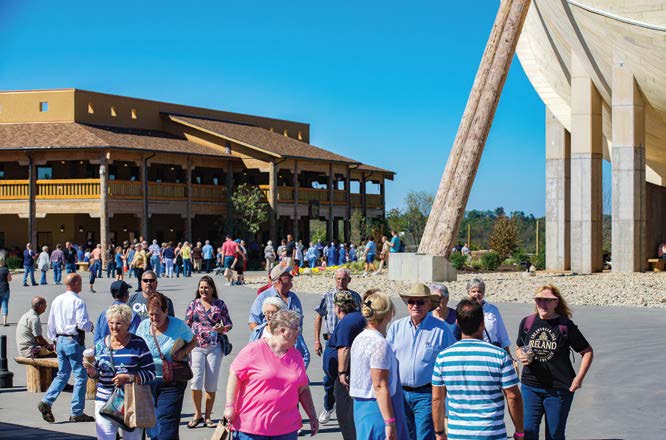 Ark Encounter drew more than 2 million visitors in its first two years, an average of nearly 3,000 people per day.