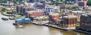 The waterfront district of Yonkers, N.Y., has had a lot of economic development with high rise housing attracting millenials to the city to live, work and play. (Photo provided by Yonkers)