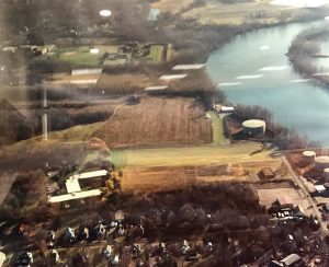 Prior to the plans for Riverfront Park, acres of desirable waterfront land was home to an environmentally contaminated oil storage and distribution facility. However, due to its tie to the shipping industry in Glastonbury, the town was able to save the foundation. (Photo provided by Glastonbury, Conn.)