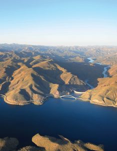 About 80 miles outside of Phoenix, Theodore Roosevelt Lake is a large reservoir that is a part of the Salt River Project. It is the oldest of the six reservoirs constructed and operated by the SRP. (Photo provided)