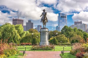 Boston uses ArcGIS Urban to measure the impact of future developments on its green spaces. (Shutterstock.com)