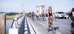 Currently, cyclists and pedestrians travel alongside motor vehicles, which can result in accidents. Charleston County, where Charleston resides, leads the state of South Carolina in bike and pedestrian serious injuries and fatalities. (Photo provided)