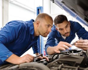 Setting training goals can ensure automotive technicians stay up to date on the latest technologies while preventing a potential skills gap. (Shutterstock.com)
