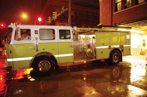 At times the city of Rockford, Ill., would have to buy used equipment from neighboring cities, which put it at, what Carrie Hagerty described as, “a crisis level.” This also led to nicknaming the Rockford fleet the “rainbow fleet” since there were so many different colored vehicles from different towns. (Photo provided by the city of Rockford, Ill.)