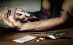 When digested, heroin quickly metabolizes into opioid agonists that produce an intense “rush.” Heroin can cross the bloodbrain barrier very quickly because it is more soluble in water. (Shutterstock.com)